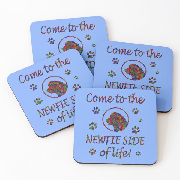 Item preview, Newfoundland Dog Newfie Side Of Life designed and sold by Moonyflower.