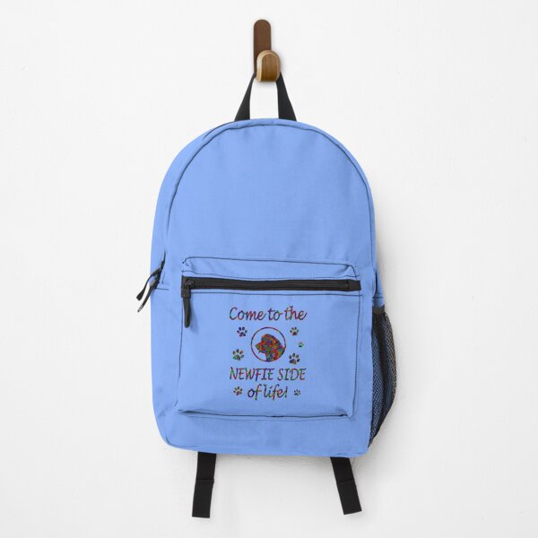 Newfoundland Dog Newfie Side Of Life Backpack