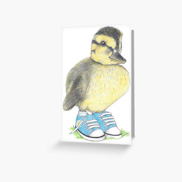 Item preview, Duckling in sneakers designed and sold by JimsBirds.