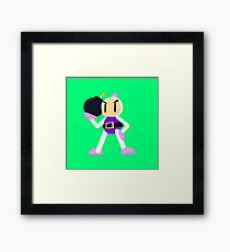 Bomberman Framed Print