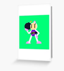 Bomberman Greeting Card