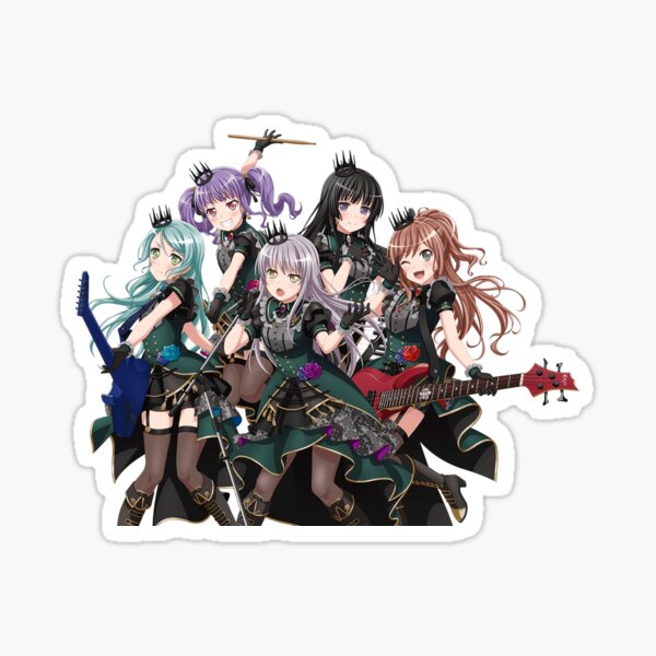 BanG Dream! Girls Band Party! All-female band Roselia Anime, Roselia,  fictional Character, chara, figurine png