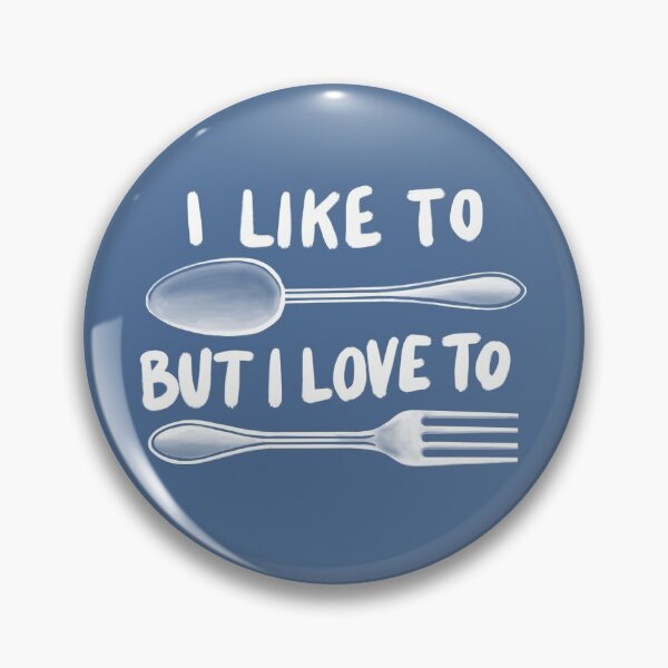 Item preview, I Like To Spoon But I Love To Fork designed and sold by Jeb Knight.