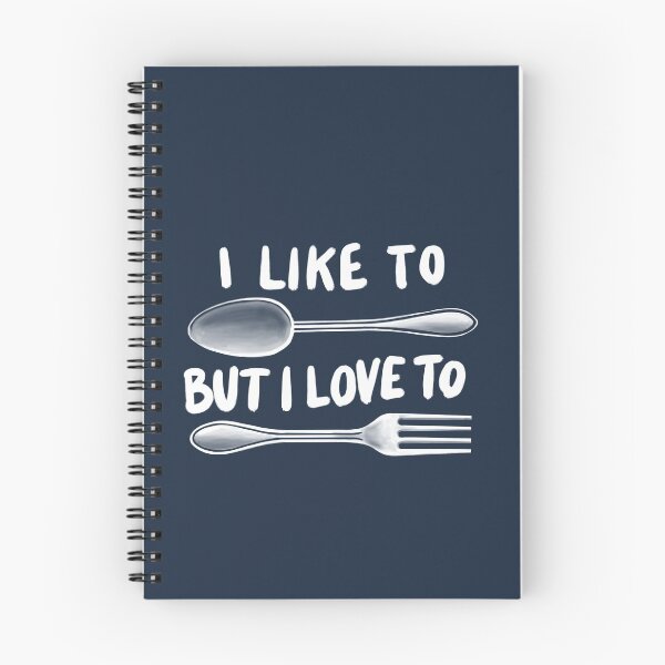 Item preview, I Like To Spoon But I Love To Fork designed and sold by Jeb Knight.
