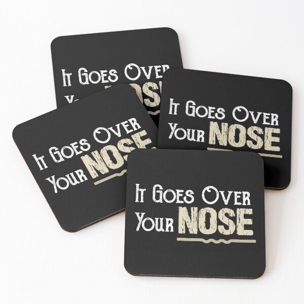Item preview, It Goes Over Your Nose: distress style / vintage color designed and sold by Houssemanthony.