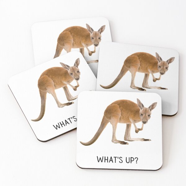 Item preview, What's up? Adult kangaroo. designed and sold by JellyBeenzz.
