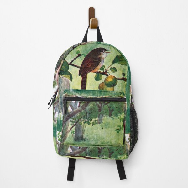 Item preview, House Wren in Apple Tree designed and sold by fenneltea.