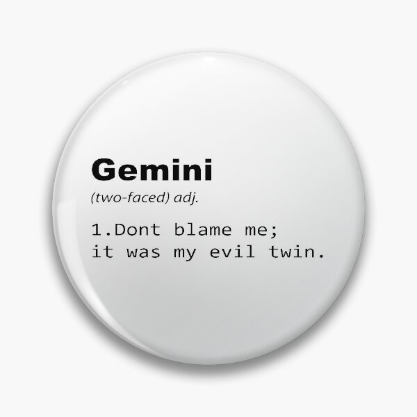 Item preview, Zodiac Definitions - Gemini designed and sold by rozar-nv.