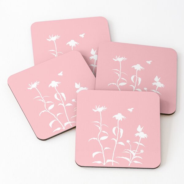 Aperçu de l'œuvre Fleurs de printemps en rose pâle créée et vendue par 7SistersGraphX.