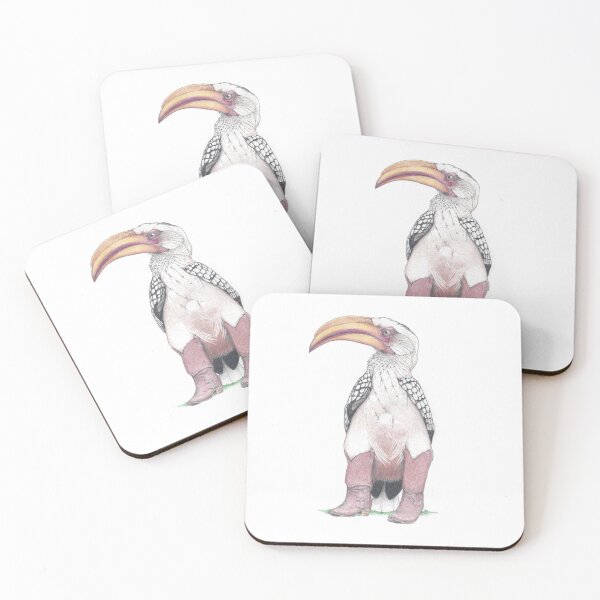 Item preview, Hornbill in cowboy boots designed and sold by JimsBirds.