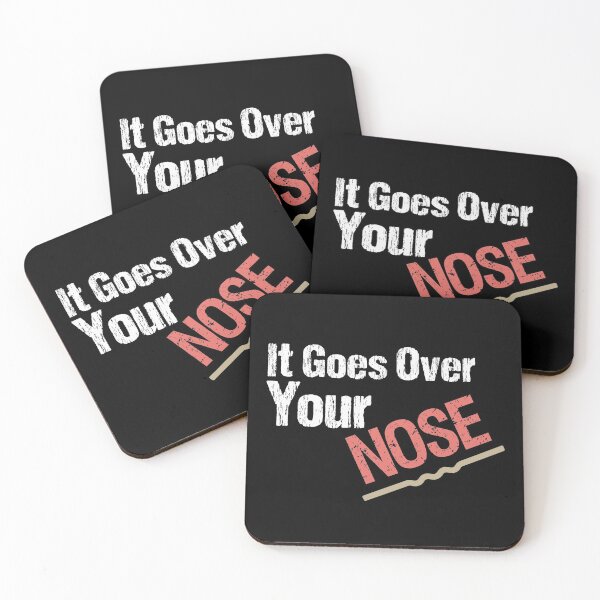 Item preview, It Goes Over Your Nose: distress style / vintage color designed and sold by Houssemanthony.