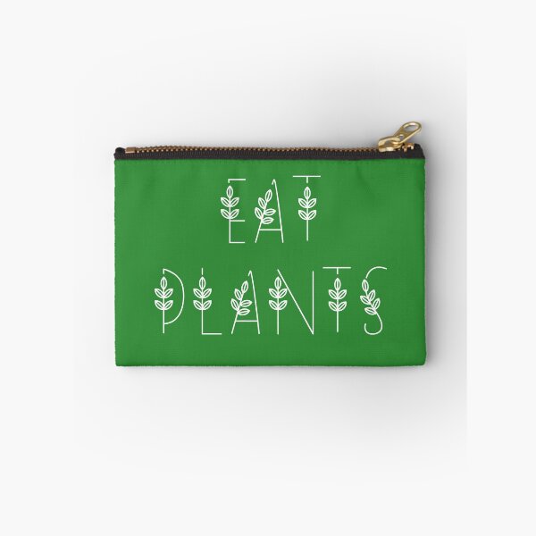 Item preview, Eat Plants Veganuary Minimalistic Vegan Plant Based Typography White designed and sold by Sunny Collections.