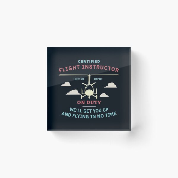 Item preview, Certified Flight Instructor - Gyrocopter designed and sold by LightflyerCo.