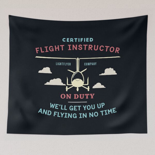 Item preview, Certified Flight Instructor - Gyrocopter designed and sold by LightflyerCo.