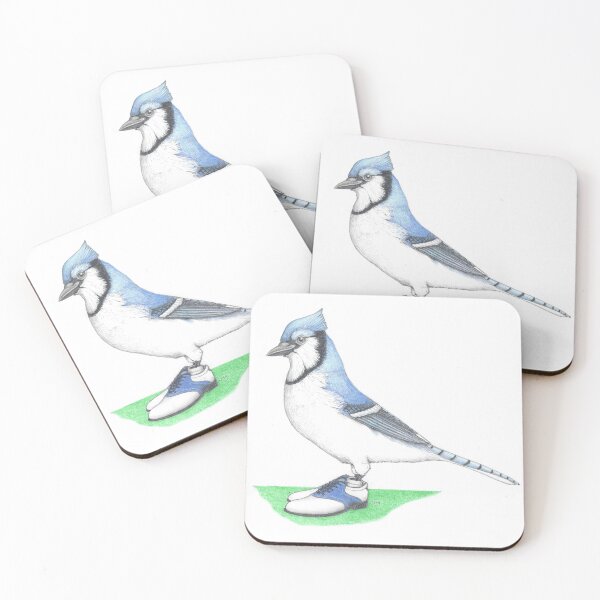 Item preview, Blue jay in golf shoes designed and sold by JimsBirds.