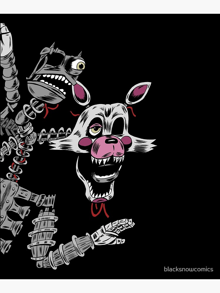 FNaF: Mangle Art Print for Sale by Nullkunst