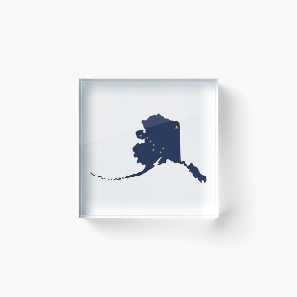 Item preview, Alaska with State Flag designed and sold by pbportfolio.
