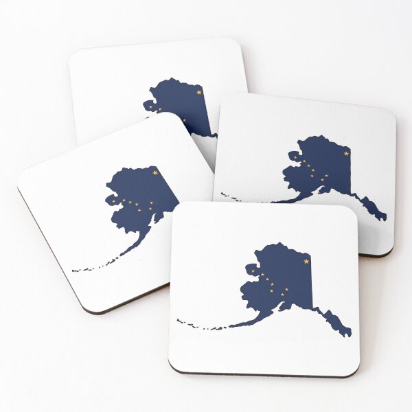 Item preview, Alaska with State Flag designed and sold by pbportfolio.