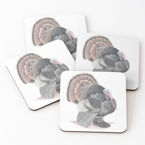 Item preview, Turkey in Pilgrim shoes designed and sold by JimsBirds.