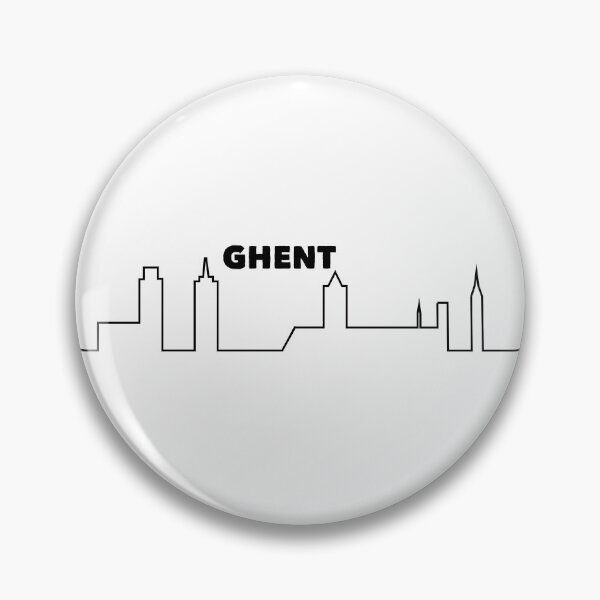 Item preview, The skyline of the city of Ghent in Flanders, Belgium designed and sold by RickTellon.