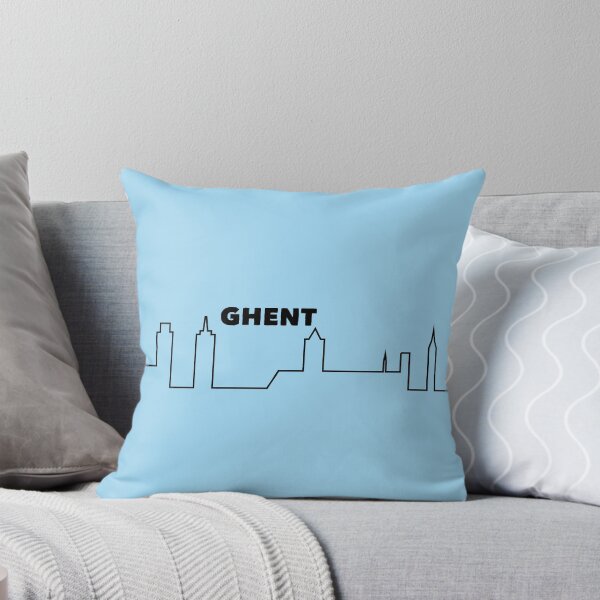 Item preview, The skyline of the city of Ghent in Flanders, Belgium designed and sold by RickTellon.