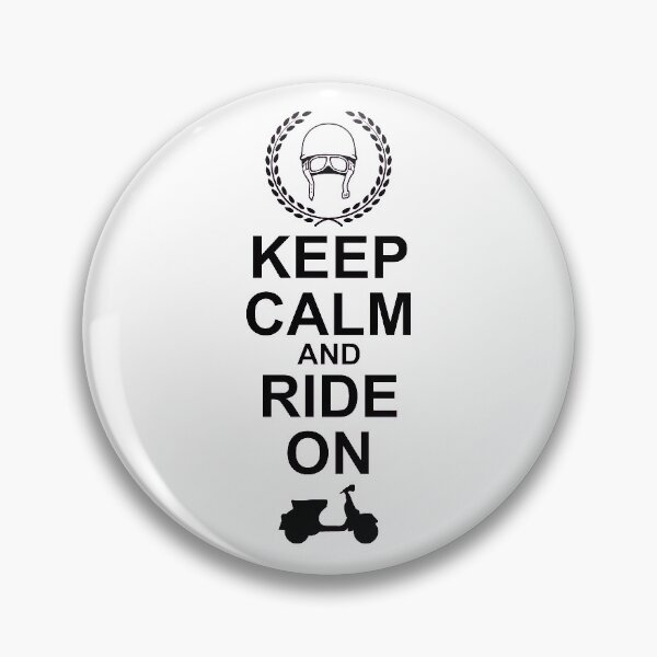 Item preview, Keep Calm and Ride On - Scooter designed and sold by Skatee.