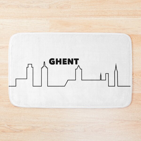 Item preview, The skyline of the city of Ghent in Flanders, Belgium designed and sold by RickTellon.
