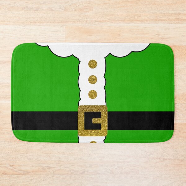 Item preview, Christmas Elf Costume - Xmas Elf Santa Green Costume designed and sold by Seth's Tees.