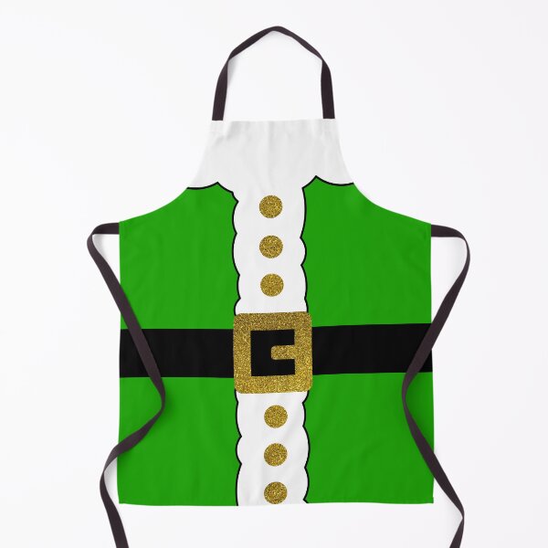 Item preview, Christmas Elf Costume - Xmas Elf Santa Green Costume designed and sold by Seth's Tees.
