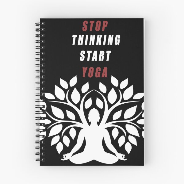 Item preview, Stop thinkink start yoga designed and sold by Wasef Baker.