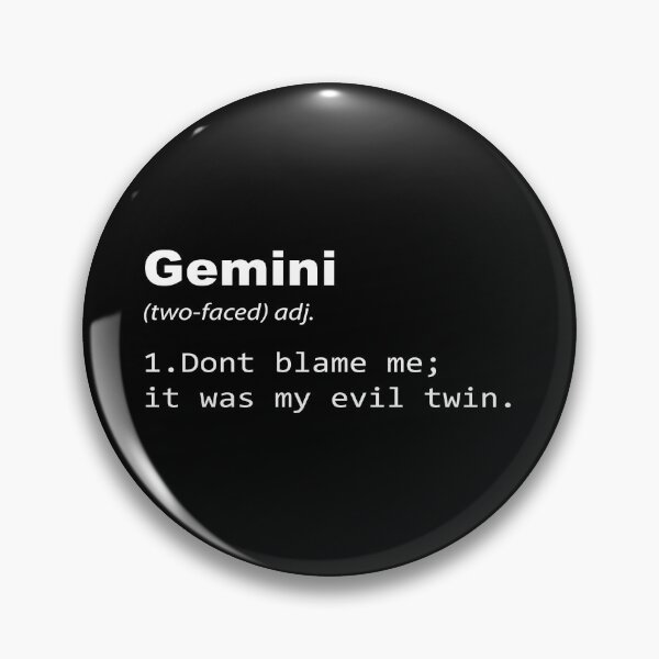 Item preview, Zodiac Definitions - Gemini designed and sold by rozar-nv.