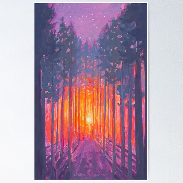 Zodiac Signs as Landscapes - Sagittarius Poster