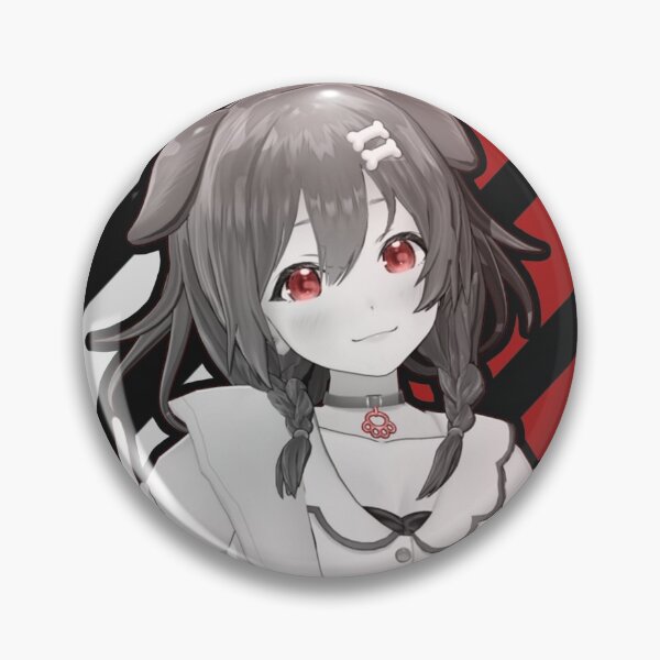Item preview, Inugami Korone Black/Red Design designed and sold by White-Kitsune.
