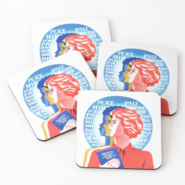 Item preview, Anti-racism Soviet propaganda Sisterhood Women liberation day designed and sold by ArtFay.