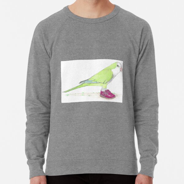 Quaker parrot in Mary Janes Lightweight Sweatshirt