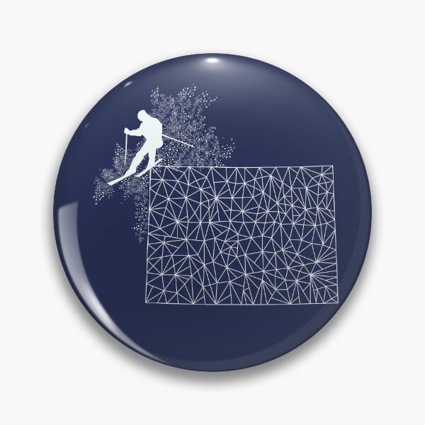 Item preview, Ski Colorado Geometric Skier designed and sold by HungryDino.