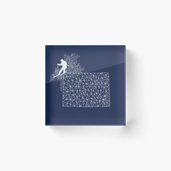 Item preview, Ski Colorado Geometric Skier designed and sold by HungryDino.