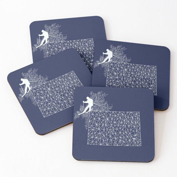 Item preview, Ski Colorado Geometric Skier designed and sold by HungryDino.