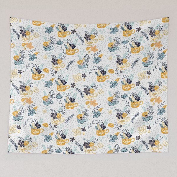 Item preview, Morning Floral Coffee designed and sold by oppositedge.