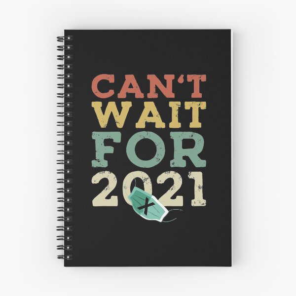Item preview, Can't Wait for 2021 ,Funny Retro Vintage color Gift for New Year designed and sold by DESIGNNOUR.