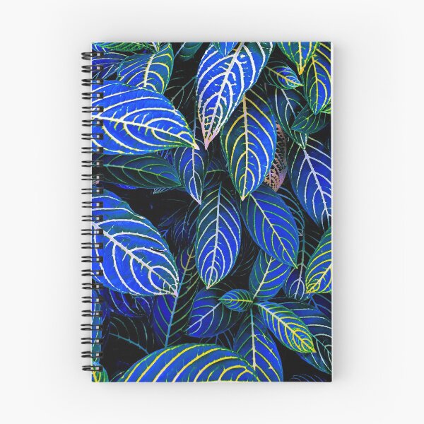 Item preview, Magical blue leaves of nature designed and sold by KarlaHR.