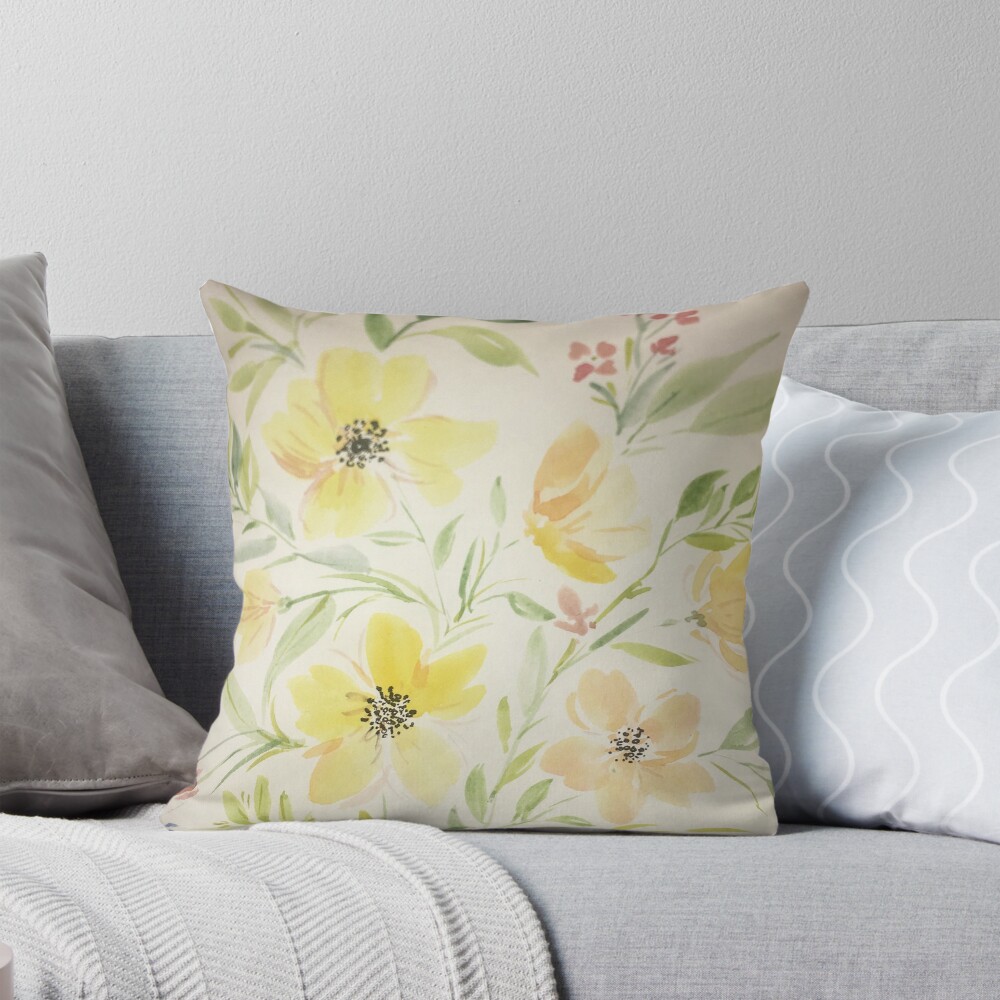Item preview, Throw Pillow designed and sold by rb-angiempaints.