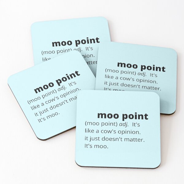 Item preview, Moo Point Definition  designed and sold by NurseAvaSierra.