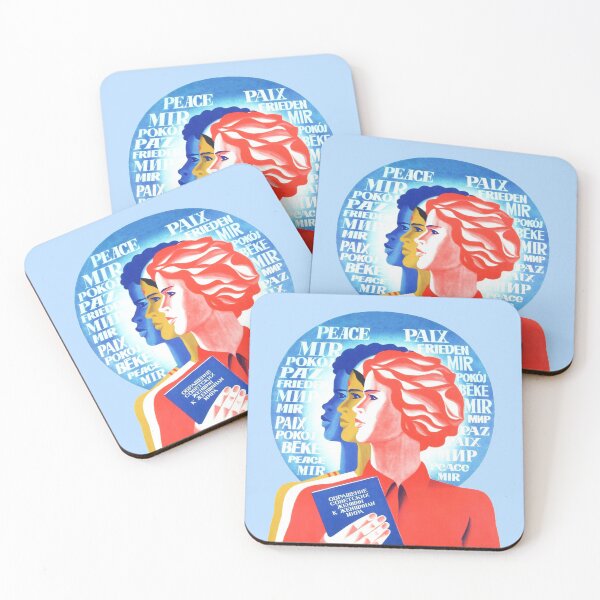 Item preview, Anti-racism Soviet propaganda Sisterhood Women liberation day  designed and sold by ArtFay.