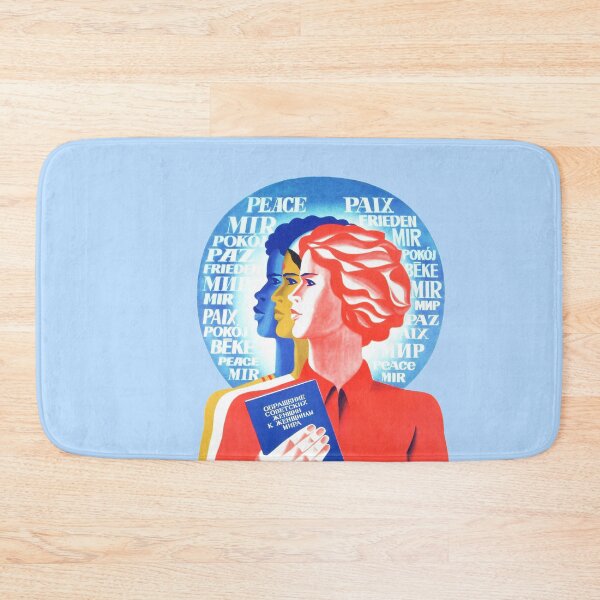 Item preview, Anti-racism Soviet propaganda Sisterhood Women liberation day  designed and sold by ArtFay.