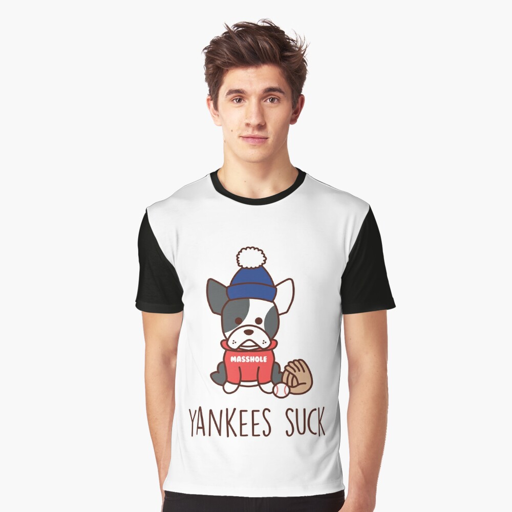 Yankees Suck Boston Terrier Classic T-Shirt for Sale by Very-Punny-Pets