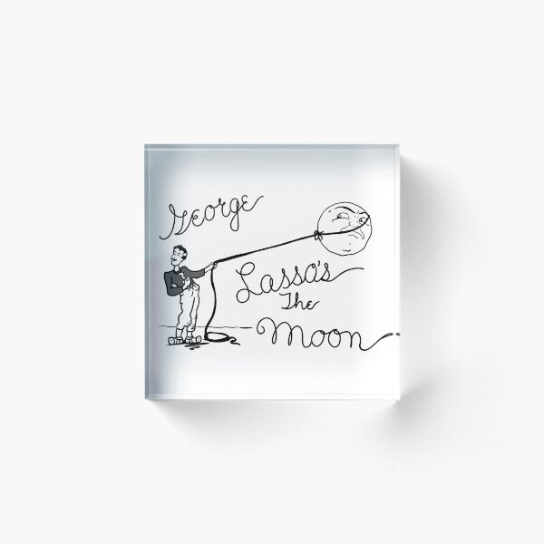 Item preview, La luna de George Lasso designed and sold by HeyyyItsBee.