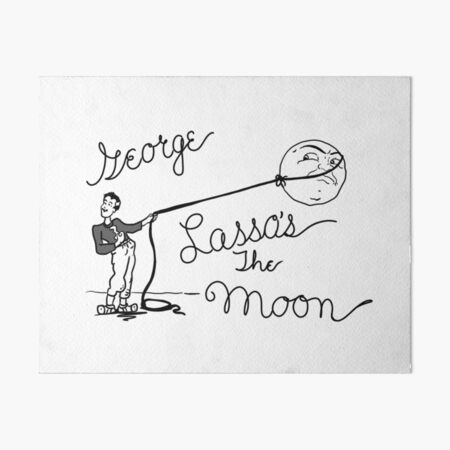 George Lassos the Moon Print – Legendary Letters