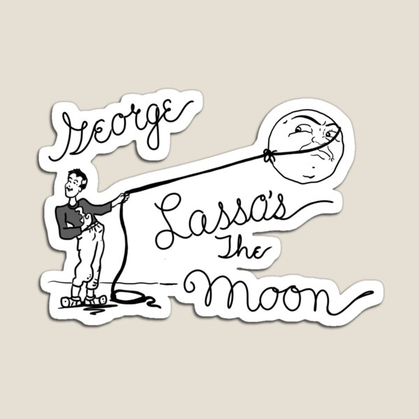 Item preview, George Lasso’s The Moon designed and sold by HeyyyItsBee.