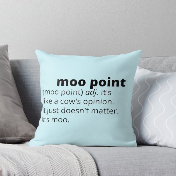 Item preview, Moo Point Definition  designed and sold by NurseAvaSierra.